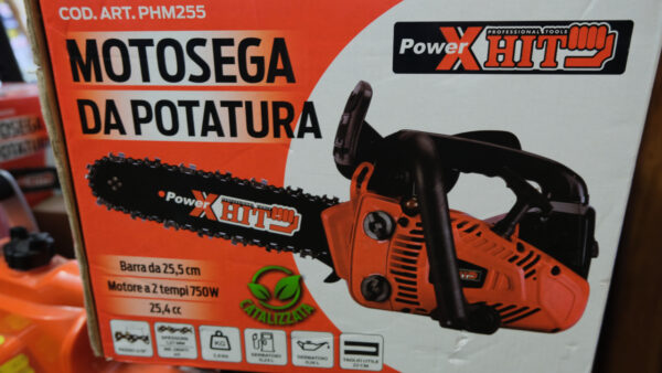 MOTOSEGA POTATURA A SCOPPIO 2 TEMPI 25,4CC POWER X HIT - immagine 3
